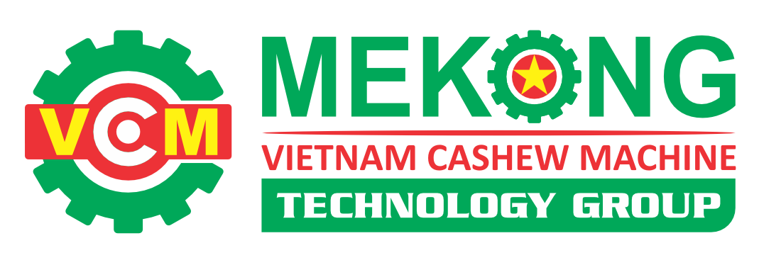 Logo MekongGroup & VCM - Vietnam Cashew Machine Technology Group (Transparent)